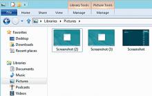 Где сохраняются скриншоты в ОС Windows
