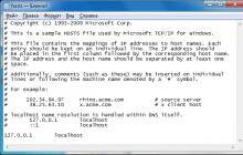 Оригинальный hosts для операционных систем Windows Файл host в виндовс 7